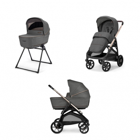 Σύστημα μεταφοράς Inglesina Aptica System Duo Velvet Grey - Chassis Palladio
