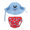 Σετ πάνα - μαγιό και καπέλο Zoocchini™ Sunny the Seal 12-24 μηνών