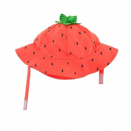 Σετ πάνα - μαγιό και καπέλο Zoocchini™ Strawberry 12-24 μηνών