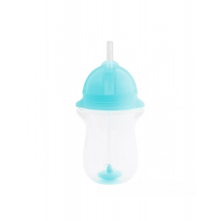 Παιδικό ποτήρι με καλαμάκι Munchkin Tip & Sip Tall 96ml Μπλε