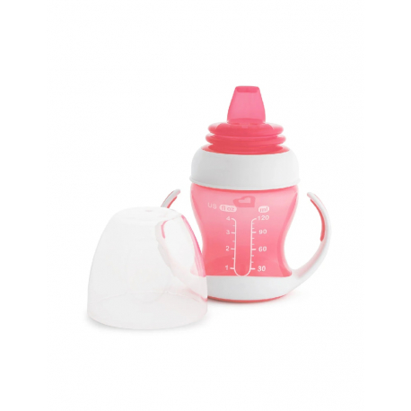 Κύπελλο μετάβασης Munchkin Gentle™ 118ml Ροζ