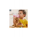 Παιδικό ποτήρι με καλαμάκι Munchkin Tip & Sip Tall 296ml Ροζ