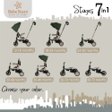 Τρίκυκλο ποδήλατο Bebe Stars Urban 7in1 Smoked Grey