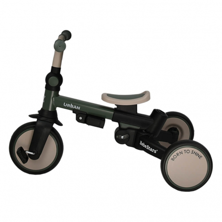 Τρίκυκλο ποδήλατο Bebe Stars Urban 7in1 Forest Green
