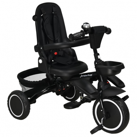 Τρίκυκλο ποδήλατο Bebe Stars Racer 360° 3in1 Black