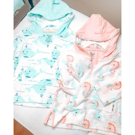 Μπλούζα - μπουρνούζι θαλάσσης ZOOCCHiNi™ Sally the Seahorse 12-24 μηνών