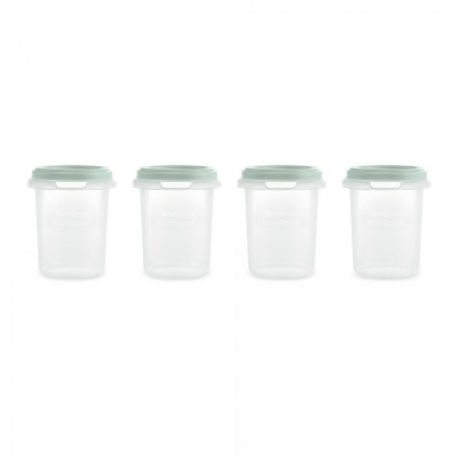 Δοχεία φαγητού Miniland Hermisized Mint 250ml, σετ των 4