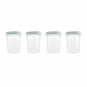 Δοχεία φαγητού Miniland Hermisized Mint 250ml, σετ των 4
