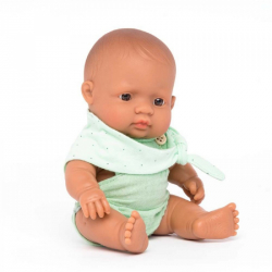 Kούκλα με ρούχα Miniland Latino Boy
