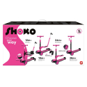 Πατίνι AS Shoko Prime 4in1 Plus Ροζ