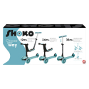 Πολυμορφικό πατίνι AS Shoko Premium 3in1 Γαλάζιο