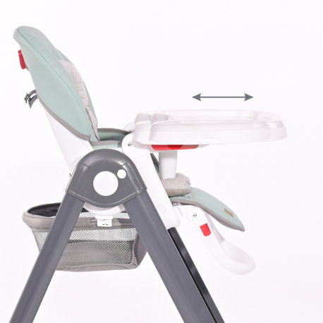 Καρέκλα φαγητού Lorelli® Party Cool Grey Leather