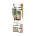 Σετ 2 κουτάλια από σιλικόνη και bamboo Fresh Green