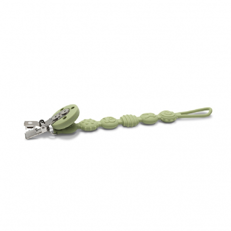 Κλιπ πιπίλας από σιλικόνη Lorelli Natural Fresh Green