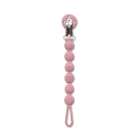 Κλιπ πιπίλας από σιλικόνη Lorelli Natural Deep Pink