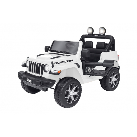 Ηλεκτροκίνητο τζιπ e-Spidko Wrangler 12V Λευκό