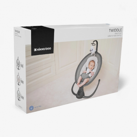 Ηλεκτρικό ριλάξ Kikka Boo Twiddle Grey