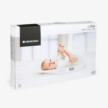 Ψηφιακή ζυγαριά βρέφους Kikka Boo Lyra Grey