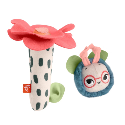 Κουδουνίστρα λουλουδάκι και μελισσούλα Fisher-Price® Shake ‘n Rattle Busy Bee