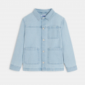 Okaidi Μπουφάν workwear από μπλε denim για κορίτσια
