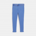 Okaidi Παντελόνι chino slim + ζώνη για αγόρια