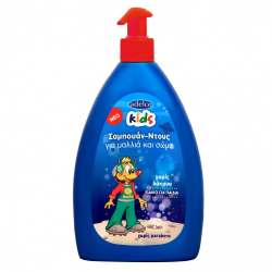 Σαμπουάν - ντους Adelco kids για μαλλιά και σώμα 500 ml