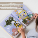 Βιβλίο εικόνων στο νερό Taf toys Peek-A-Boo Water Book