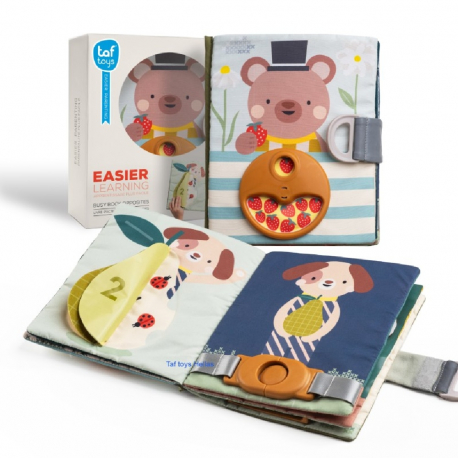 Μαλακό βιβλίο δραστηριοτήτων Taf toys Fantasy Busy Book