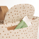 Τσάντα οργάνωσης καροτσιού Walking Mum® Poppy Cinnamon Hearts