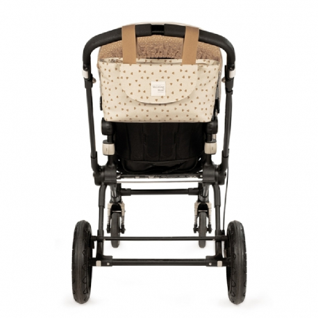 Τσάντα οργάνωσης καροτσιού Walking Mum® Poppy Cinnamon Hearts