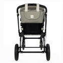 Τσάντα οργάνωσης καροτσιού Walking Mum® Poppy Olive πουά