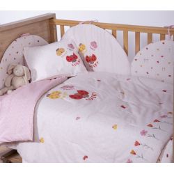 Βρεφικό κουβερλί κούνιας Nef-Nef Homeware Lady Bug 110 x 140 cm