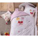 Βρεφικό κουβερλί κούνιας Nef-Nef Homeware Lady Bug 110 x 140 cm