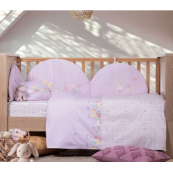 Σεντόνια κούνιας 3τμχ Nef-Nef Homeware Mon Petit Jardin