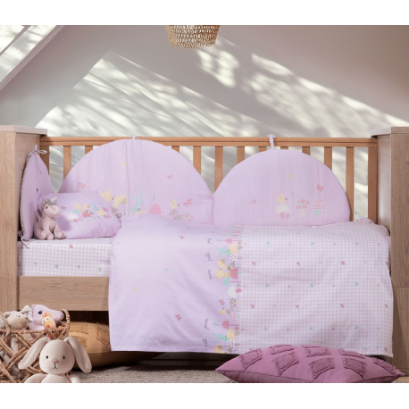 Σεντόνια κούνιας 3τμχ Nef-Nef Homeware Mon Petit Jardin