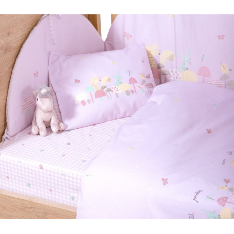 Σεντόνια κούνιας 3τμχ Nef-Nef Homeware Mon Petit Jardin