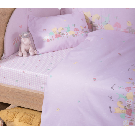 Σεντόνια κούνιας 3τμχ Nef-Nef Homeware Mon Petit Jardin