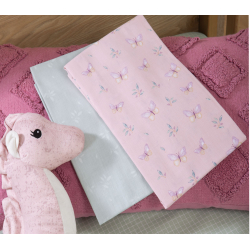 Σεντόνια λίκνου 2τμχ Nef-Nef Homeware Wings Of Joy
