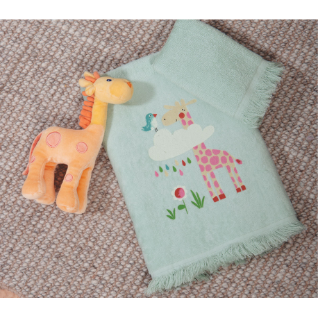 Παιδικές πετσέτες 2τμχ Nef-Nef Homeware Sky is a Zoo