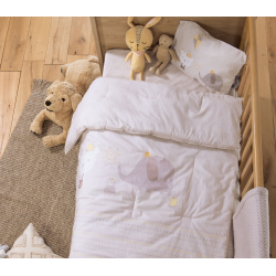 Βρεφικό κουβερλί κούνιας Nef-Nef Homeware Happy Days 110 x 140 cm