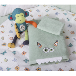 Βρεφικές πετσέτες 2τμχ Nef-Nef Homeware Alphabet Monster