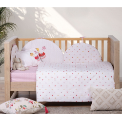 Σεντόνια κούνιας 3τμχ Nef-Nef Homeware Lady Bug