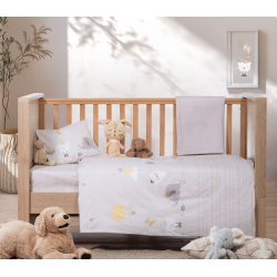 Σεντόνια κούνιας 3τμχ Nef-Nef Homeware Happy Days