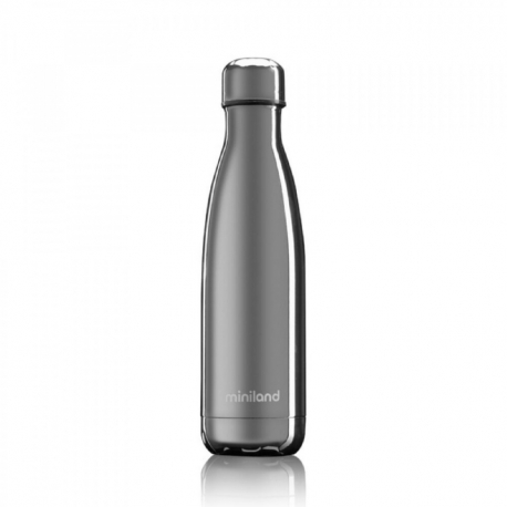 Παγούρι θερμός Miniland Deluxe Bottle Silver 500 ml