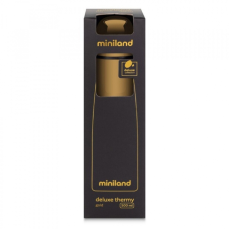 Θερμός υγρών Miniland Deluxe Thermy Gold 500 ml