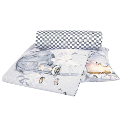 Σετ σεντόνια κούνιας Greenwich Polo Club® Baby Essential 8852