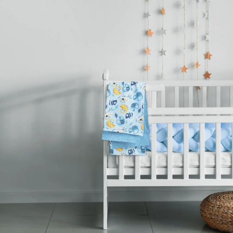 Σετ σεντόνια λίκνου Das® Baby Fun 4935