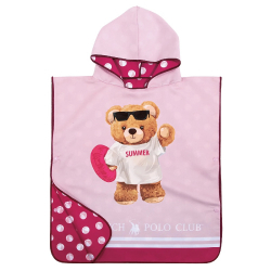 Πόντσο θαλάσσης Greenwich Polo Club® Junior Micro Prints 4039