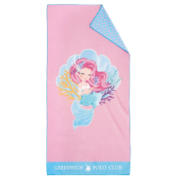 Παιδική πετσέτα θαλάσσης Greenwich Polo Club® Junior Micro Prints 4041
