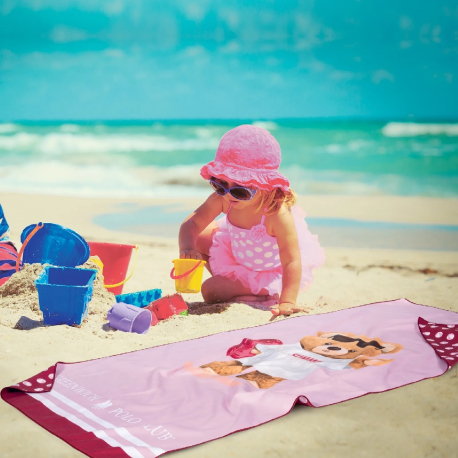 Παιδική πετσέτα θαλάσσης Greenwich Polo Club® Junior Micro Prints 4039